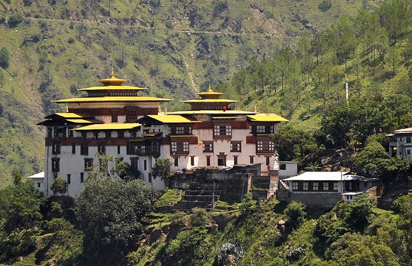 Trashigang-Dzong-Fortress-in-Bhutan